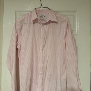 Calvin Klein Men's Light Pink Dress Shirt